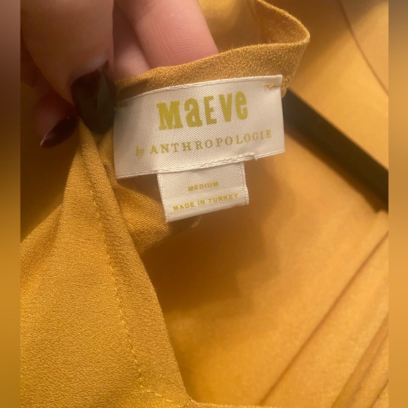 ANTHROPOLOGIE- Maeve GOLDIE Tiered Blouse - Picture 4 of 8